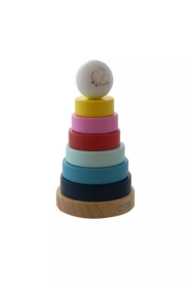 Drewniana Wiea Piramida Muminki Barbo Toys