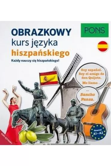 Obrazkowy kurs j�zyka hiszpa�skiego. Poziom A1-A2