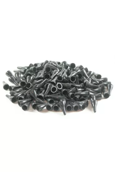 Pionki do gry plastik zwyk�e - czarne - 100 szt.