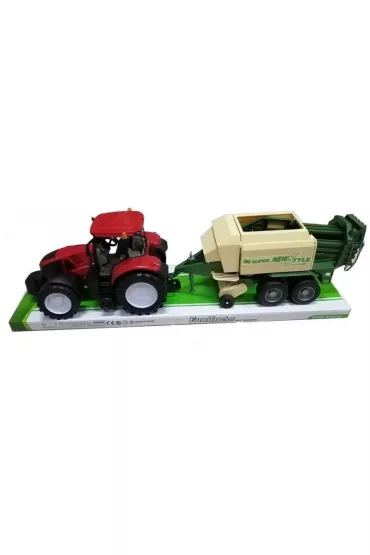 Traktor z maszyn� rolnicz� Macyszyn Toys