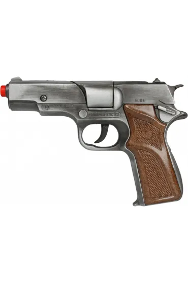 Metalowy pistolet na kapiszony 8 strzaw Gonher