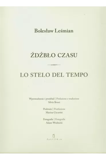 �d�b�o czasu Lo stelo del tempo - Boles�aw Le�mian