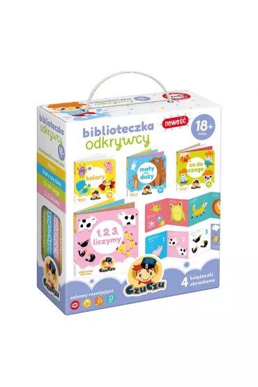 CzuCzu. Biblioteczka odkrywcy 18 mies.+