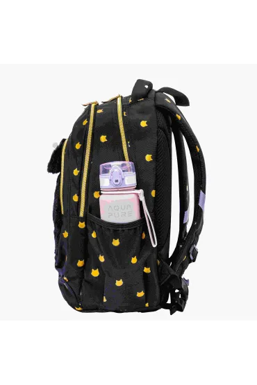 Plecak Astrabag Fluffy Kitty Black