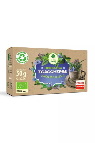 Dary Natury Herbatka Zgagoherbs 25 x 2 g Bio