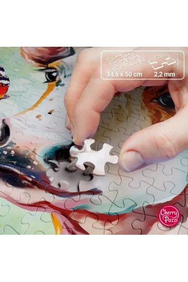 Puzzle 500 el. Cow Wow! CherryPazzi