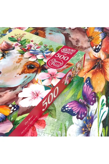 Puzzle 500 el. Cow Wow! CherryPazzi