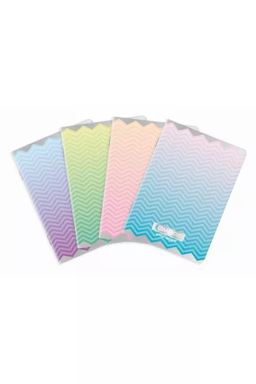 Top-2000 Zeszyt A5 Ombre Powder pastel kratka 60 kartek 10 szt.