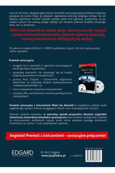 What Lies Beneath. Powie�� z �wiczeniami do j�zyka angielskiego. Poziom B2-C1 + CD - Greg Gajek