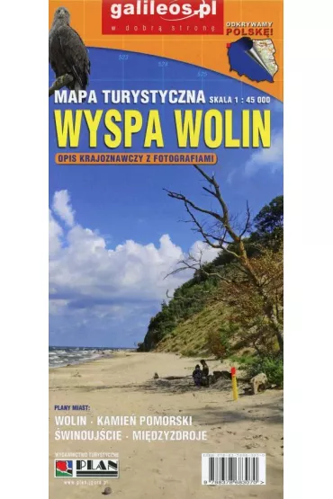 Wyspa Wolin, 1:45 000