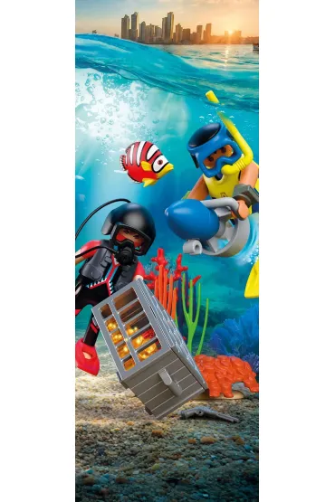Playmobil City Action Nurek policyjny ze skarbem 72078