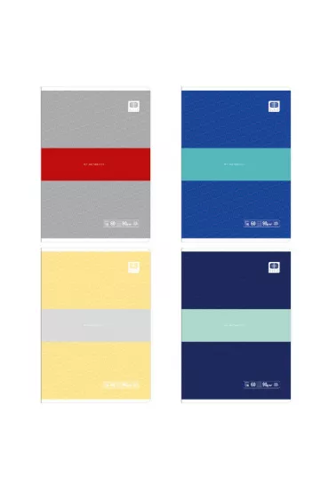 Interdruk Zeszyt A5 B&B Pastel linia 60 kartek