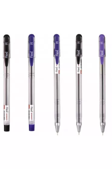 Penmate D�ugopis Flexi niebieski niebieski 0,7 mm - D�ugopis Flexi Niebieski