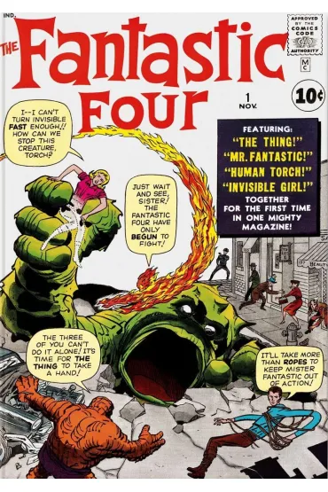 Marvel Comics Library. Fantastic Four. Vol. 1. 1961-1963 wer. angielska