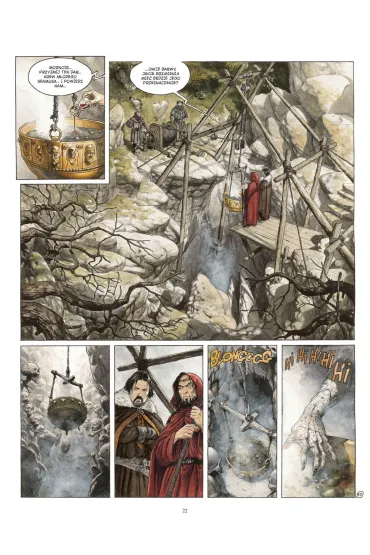 Skarga Utraconych Ziem. Tom 5-8 - Delaby Philippe, Jean Dufaux