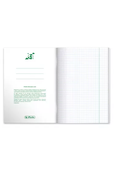 Herlitz Zeszyt A5 Eco PP Matematyka kratka 60 kartek