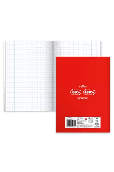 Herlitz Zeszyt A5 Eco PP Matematyka kratka 60 kartek