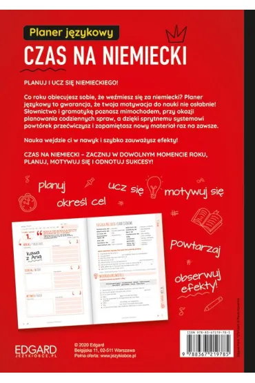 Planer j�zykowy. Czas na niemiecki. Poziom A2-B1 - Magdalena Piotrowska