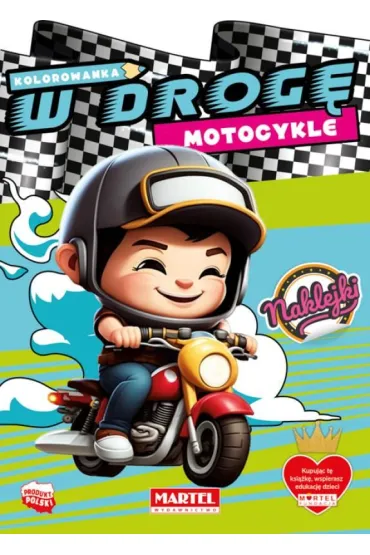 Kolorowanka W drog� Motocykle