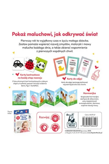 M�j pierwszy rok. Zestaw dla malucha 0-12 miesi�cy. Kapitan Nauka