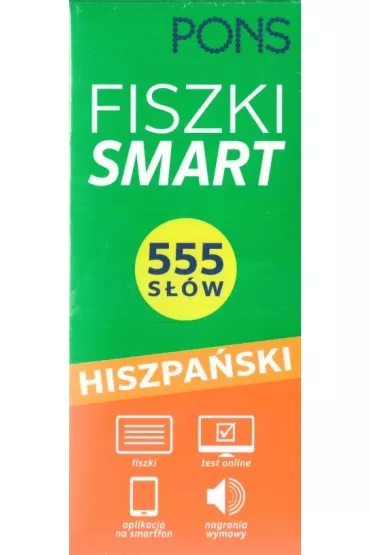 Fiszki Smart. 555 s��w. Hiszpa�ski
