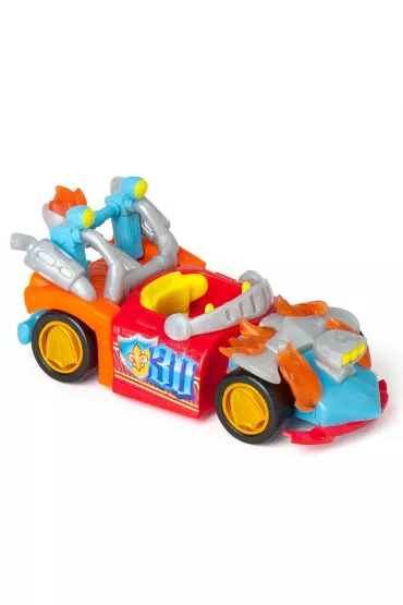 T-Racers Car + Power Trucks Mega Striker Magic Box
