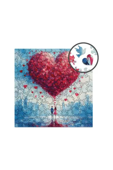 Puzzle drewniane 200 el. Milo�� wisi w powietrzu Alexander