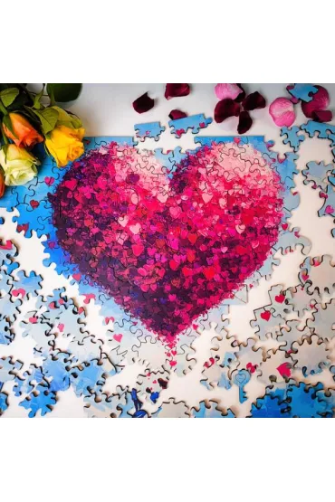 Puzzle drewniane 200 el. Milo�� wisi w powietrzu Alexander