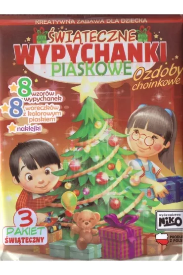 �wi�teczne wypychanki piaskowe Pakiet nr 3