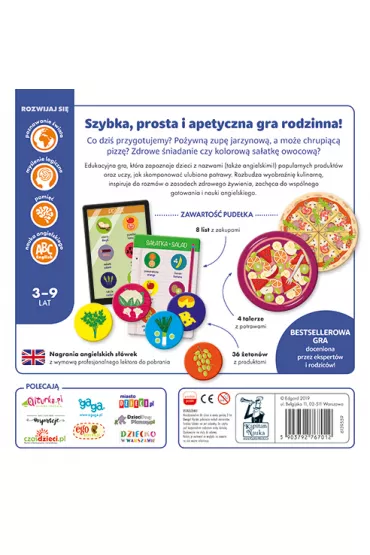 Kapitan Nauka. Gotowanie. Gra edukacyjna