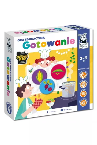 Kapitan Nauka. Gotowanie. Gra edukacyjna