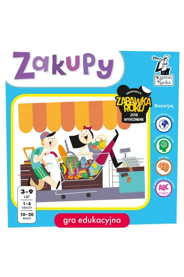 Zakupy. Gra edukacyjna. Kapitan Nauka