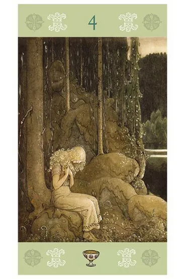 John Bauer Tarot, karty do wr�enia