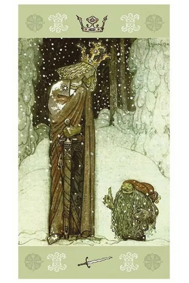 John Bauer Tarot, karty do wr�enia