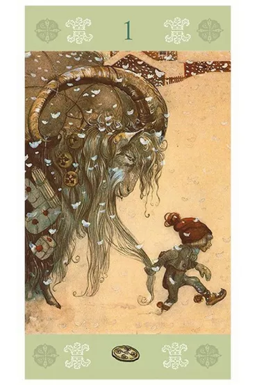 John Bauer Tarot, karty do wr�enia