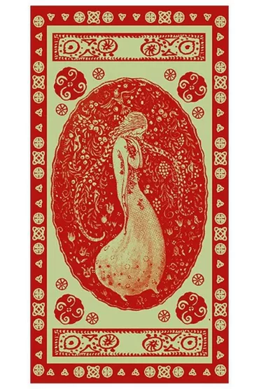 John Bauer Tarot, karty do wr�enia