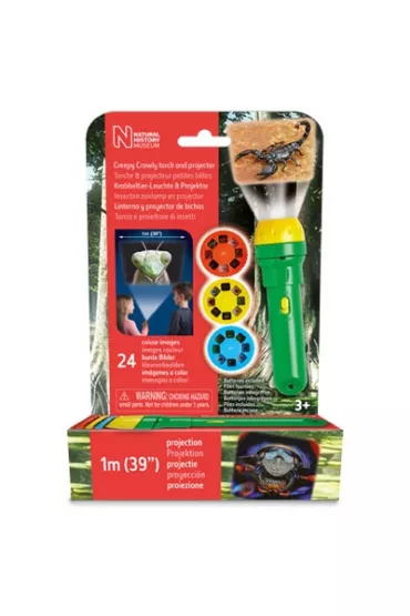Latarka i projektor Straszne owady Brainstorm Toys