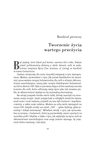�ycie warte prze�ycia - Marsha  Linehan