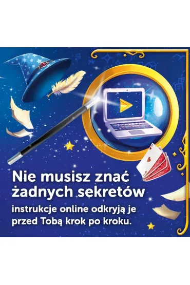 Zestaw Magiczne Sztuczki - Magician's Treasury Rodzina Treflik�w 62298