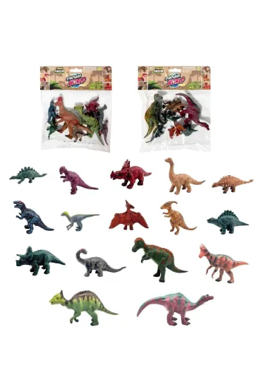 Zestaw dinozaur�w 8 szt