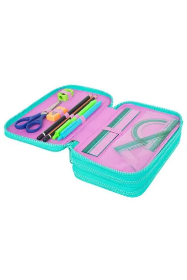 CoolPack Pi�rnik potr�jny z wyposa�eniem Jumper 3 Happy Donuts