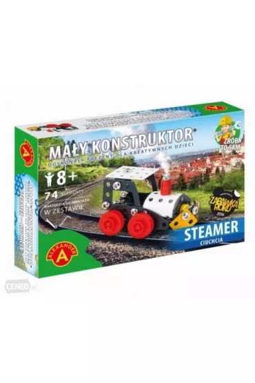 Ma�y konstruktor. Ciuchcia Steamer Alexander