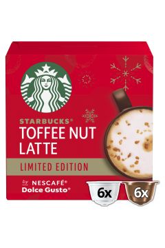 Starbucks Nescafe Dolce Gusto Toffee Nut Latte 128 g
