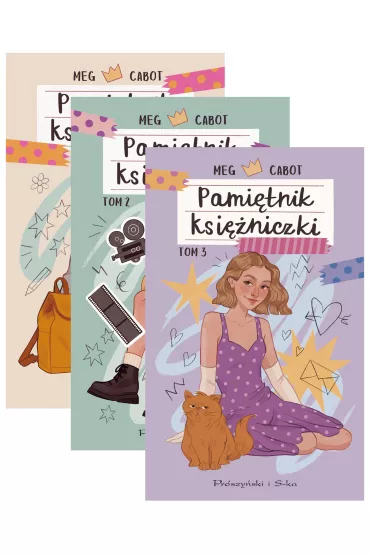 Pakiet Pami�tnik ksi�niczki. Tomy 1-3: Pami�tnik ksi�niczki, Ksi�niczka w blasku reflektor�w, Zakochana ksi�niczka - Meg Cabot