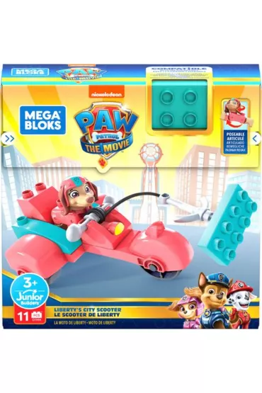 Mega Bloks Psi Patrol Skuter miejski Liberty GYH94