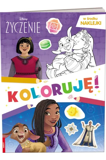 Disney �yczenie. Koloruj�!