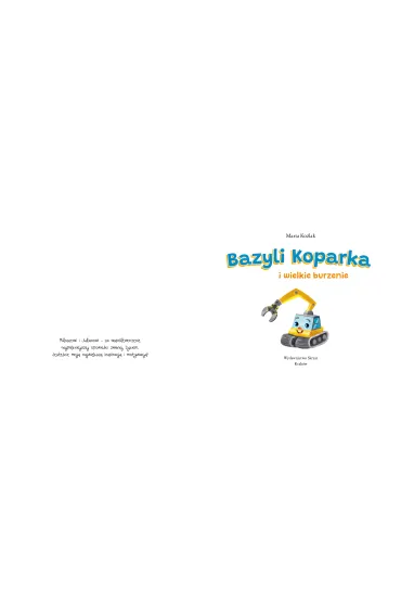 Bazyli Koparka i wielkie burzenie - Marta  Ko�lak