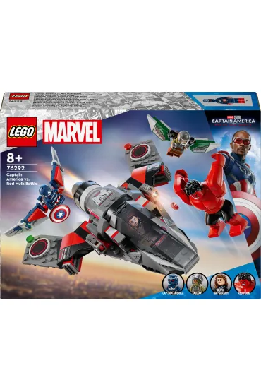 LEGO Marvel Kapitan Ameryka kontra Czerwony Hulk - bitwa 76292