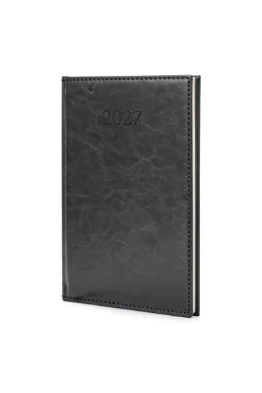 Kalendarz 2027 B5 Agenda Tygodniowy Czarny
