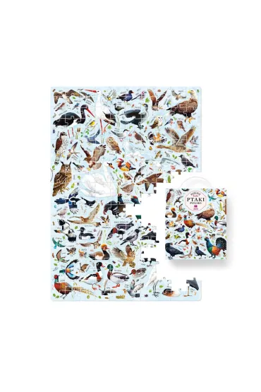 Puzzle Puzzlove CzuCzu 200 el. Ptaki Polski Bright Junior Media